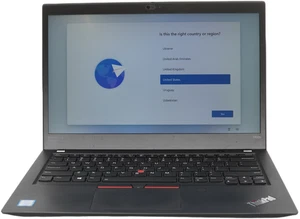 Lenovo ThinkPad T490S 14" computer portatile i5-8365U 16 GB 256 GB SSD Win11 Pro - Foto 1 di 9