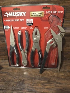 Husky 4-Piece Pliers Set..  - Foto 1 di 4
