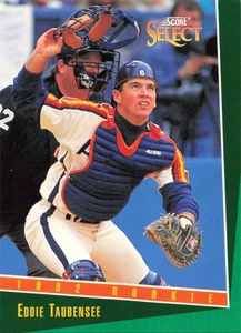EDDIE TAUBENSEE 1992 Score Select #333 Rookie Card Astros Catcher MLB Baseball - Bild 1 von 2
