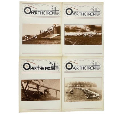 Over The Front Journal Vol 3 No 1-4 1988 Lot - WWI Aviation - Bodenschatz - VG - Image 1 of 4