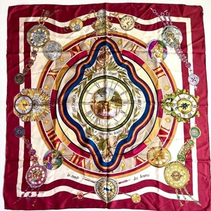 Sciarpa HERMES Carre 90 Rondo di spesa tra - Foto 1 di 11