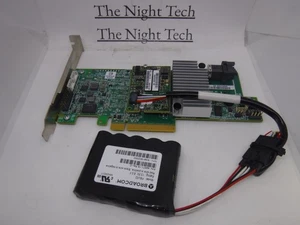 Broadcom LSI 9361-4i RAID Card 03-25420-12B w/ LSICVM02 FBU02 1GB CacheVault - Picture 1 of 13
