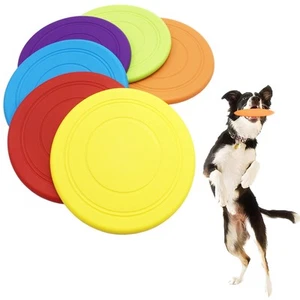 6 Pack Dog Flying Discs - Interactive, Soft Floating Saucer - Picture 1 of 7