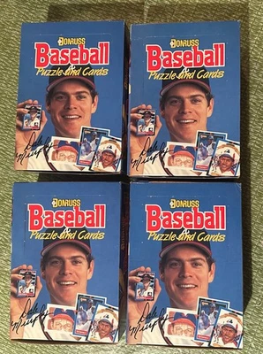 LOT OF 4 1988 Donruss Baseball Wax Boxes Unopened  FRESH FROM CASE - Image 1 of 4