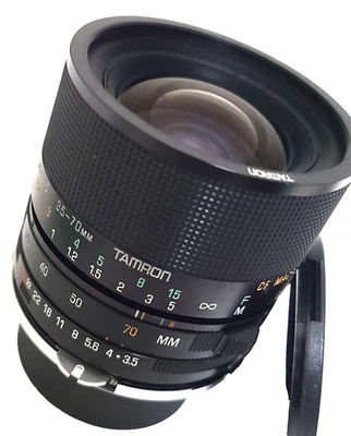 Tamron 35-70mm f/3.5-4.5 CF Macro Lens 09A BBAR MC for Nikon w Adaptall 2 VG - Image 1 of 4