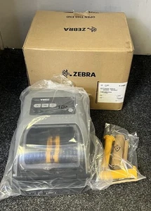 Zebra ZD621 Label Printer 4" Thermal 203dpi USB Bluetooth Light Ethernet + PSU - Picture 1 of 4