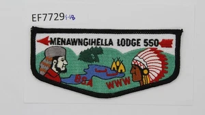 Boy Scout OA Flap Menawngihella Lodge 550 S-18 - Picture 1 of 1