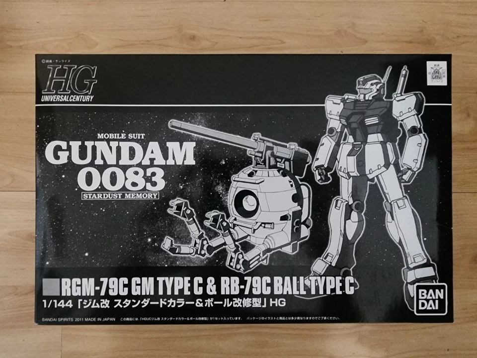 BANDAI HGUC 1/144 RGM-79C GM TYPE C & RB-79C BALL TYPE C P-Bandai US Seller - Image 1 of 1