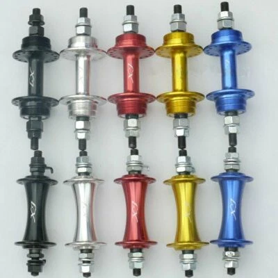 Fixie FixedGear Track Bike Front/Rear Back Riding Hubs Ball Bearing 32H 17T - Image 1 of 4