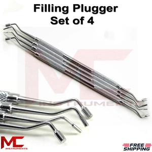 Dental Filling Condenser Amalgam Cavity Packing Filling Pluggers Restorative Lab - Picture 1 of 6