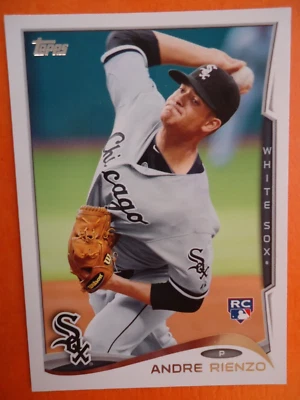Andre Rienzo - 2014 Topps Rookie Baseball card #230 - Chicago White Sox - P - Image 1 of 2