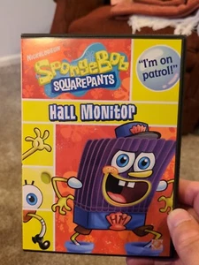 SPONGEBOB SQUAREPANTS Hall Monitor DVD - 2009 Rare Nickelodeon PURPLE Cover - Picture 1 of 3