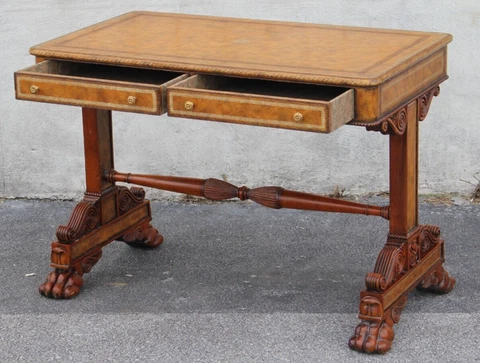 Great Condition  Regency English Lady Desk maitland smith Cover