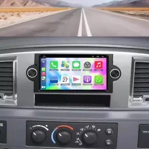 Radio estéreo para auto Android 15 GPS CarPlay para Dodge Ram 1500 2500 3500 2006-2008 - Imagen 1 de 21