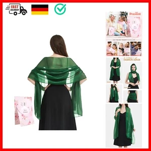Niwicee Stola Damen Festlich Schal Stola Für Abendkleid Funkelnde Metallische... - Bild 1 von 9