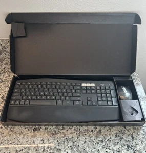 Logitech K850 Keyboard + Mouse + Dongle- Used Great Shape Clean Tested - Picture 1 of 5