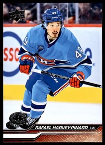 2023-24 Upper Deck Series 1 Rafael Harvey-Pinard #95