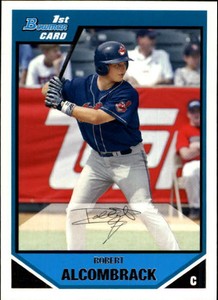 2007 Bowman Prospects Cleveland Indians Baseball Card #BP4 Robert Alcombrack