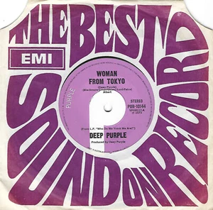 Deep Purple WOMAN FROM TOKYO Australian 1973 PURPLE Records RARE 7" SINGLE - Picture 1 of 1