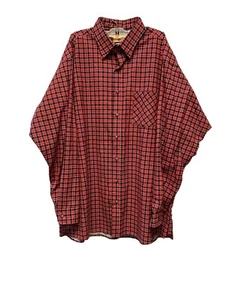 Red Oak Ranch Apparel Men’s Buffalo Check Flannel Light Weight Casual Sz XLT    - Picture 1 of 7