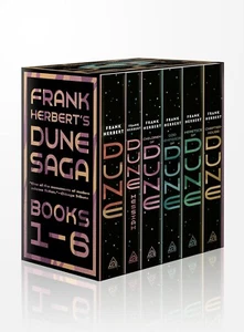 Frank Herbert’s DUNE Saga 6-Book Boxed Set MASS PAPERBACK 1-6 NEW - Picture 1 of 1