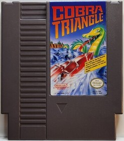 Cobra Triangle (Nintendo Entertainment System, 1989) NES Tested FREE SHIP 🇨🇦 
