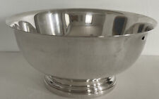 Vintage Gorham Silver Electroplated_Footed Serving Bowl_9"_Stamped YC781