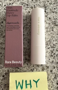 RARE BEAUTY  SELENA GOMEZ With Gratitude Dewy Lip Balm in APPRECIATE FULL SIZE - Picture 1 of 12