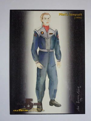 1997 BABYLON 5 SPECIAL EDITION - B5 COSTUME CARD - C6 - PILOT'S JUMPSUIT (1994) - Image 1 of 4