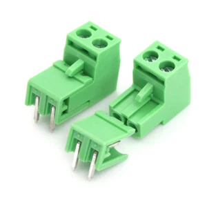 20pcs 5,08 mm Pitch 2pin Plug - IN VIS PCB Terminal Block Connecteur - Imagen 1 de 6