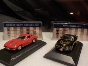 Chevrolet Corvette + Pontiac Trans am - Modelo de coche 1/43 - Imagen 1 de 6