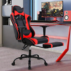 Pc Computer Office Gaming Chairs For Adults, Gamer Chair Racer Pu Leather Reclin