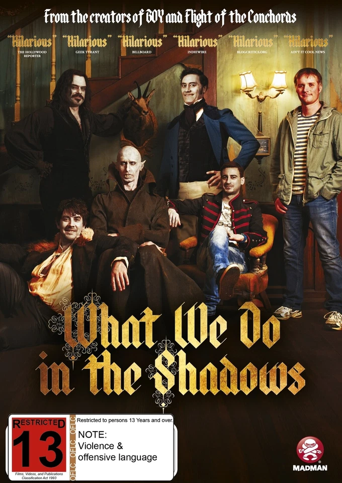 WHAT WE DO IN THE SHADOWS [NON-USA FORMAT PAL REGION 2 & 4] (DVD) - Image 1 of 1