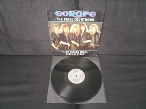 MIX 12" 45 RPM singolo vinile EUROPE The Final Countdown Rock 86 UK 1st press - Foto 1 di 2