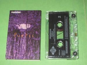 Cassette Tape Single Crustation Purple 1997 Trip Hop Bristol Rare Stig Manley - Picture 1 of 2