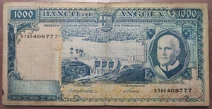 ANGOLA 1000 ESCUDOS 10/06/1962 P 96 MBC- - Imagen 1 de 2