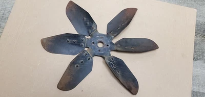 1937 1955 Chevy Truck FAN BLADE ASSEMBLY Original GM EXTRA COOLING 6 BLADE 18" Foto 1 de 2