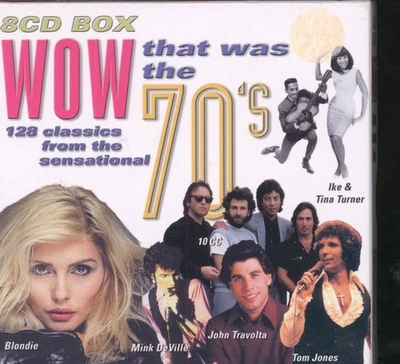 Various Artists Wow That Was the 70's CD set Europe Disky 1999 8 X CD in - Bild 1 von 2