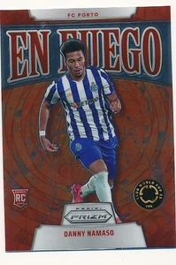 DANNY NAMASO 2025 PANINI PRIZM FIFA WORLD CUP EN FUEGO #12 RC ROOKIE MINT - Picture 1 of 2