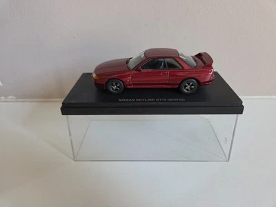 Kyosho 1/43 Nissan Skyline GT-R (BNR32) - Pearl Red Metallic - 1993 - 03221R - Image 1 of 4