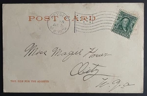 Keyser, West Virginia Post Card, mailed Jun 4, 1907, addressed to City - WV - Picture 1 of 2