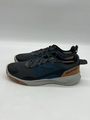 Salomon Patrol Men 10.5 Magnet/Pearl Blue/Tobacco Brown Hiking Climbing Shoes. - Image 1 of 4