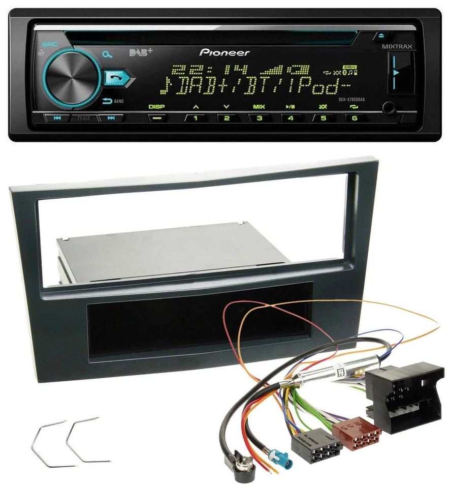 Pioneer DAB MP3 CD USB Bluetooth Autoradio für Opel Corsa D ab 2005 Stealth Schw - Bild 1 von 4