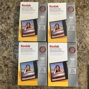 Kodak premium photo paper 4x6. 3 Sealed Packages 100 Count Each - Zdjęcie 1 z 1
