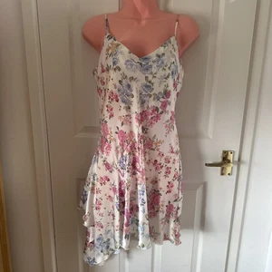 Rita Ora Primark Summer Floral Slip Dress Size 12 - Picture 1 of 5