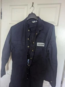 Deane Workware Hi-Vis overalls Blue Size 7 - 97R as new - Picture 1 of 4