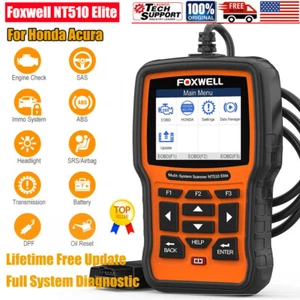 Bi-Directional OBD2 Code Reader Full System Diagnostics Scanner for Honda Acura - Picture 1 of 9
