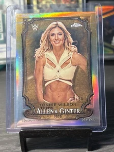 2025 Topps Chrome WWE Torrie Wilson Gold Refractor /50 Allen & Ginter Insert - Picture 1 of 3