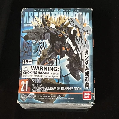 Bandai Mobile Suit Gundam Assault Kingdom #21 RX-O[N] UNICORN GUNDAM 02 BANSHEE  Foto 1 de 4