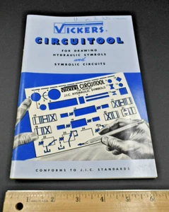 1952 Vickers Circuitool For Drawing Hydraulic Symbols & Symbolic Circuits - Picture 1 of 5